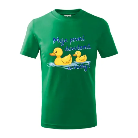 Moje první dovolená u vody - holčička