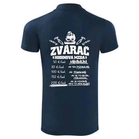 Hodinová mzda zvárač