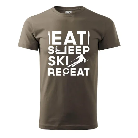 Eat sleep ski repeat