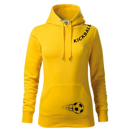 Kickball nápis šikmo