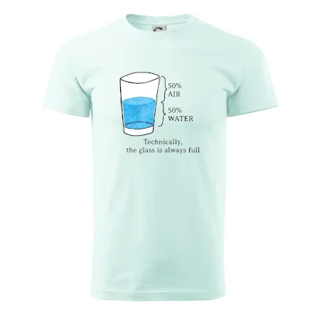 Technically, the glass is always full