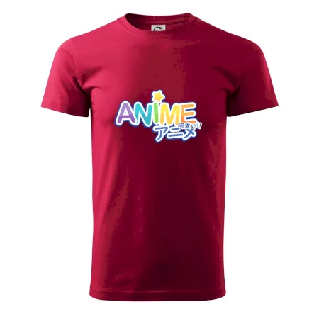 Anime nápis dúhový