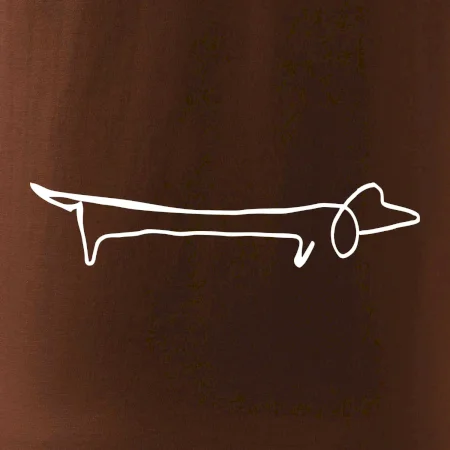 Jazvečík - kreslený