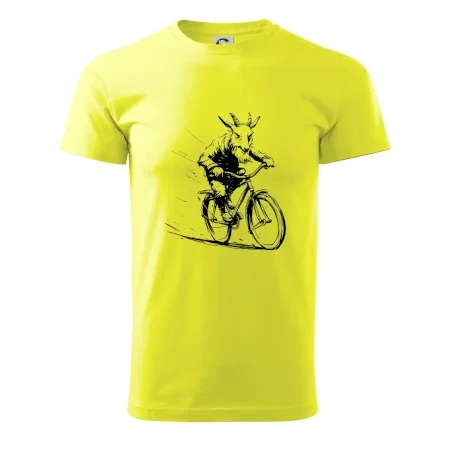 Drsný cap na bicykli