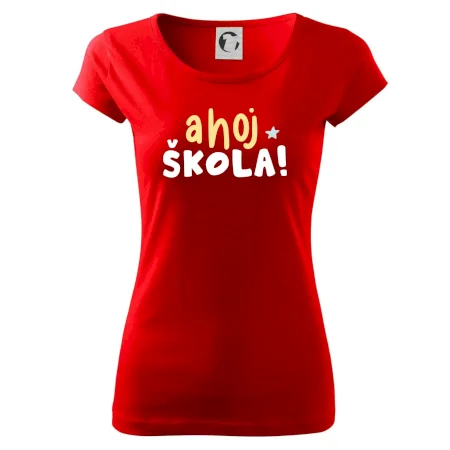 Ahoj škola farebné