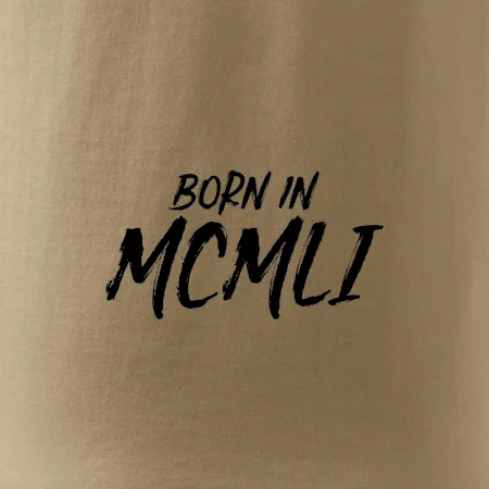 Born in - Rímske číslo 1951