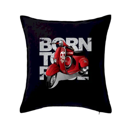 Scooter born to ride red