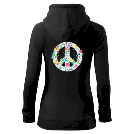 Peace and love symbol