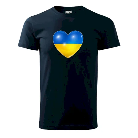 Ukrajina srdce vlajka