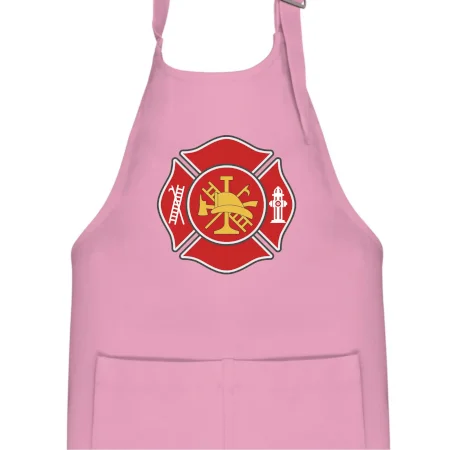 Fire department logo červené
