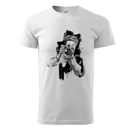 Fotograf kreslený ceruzkou