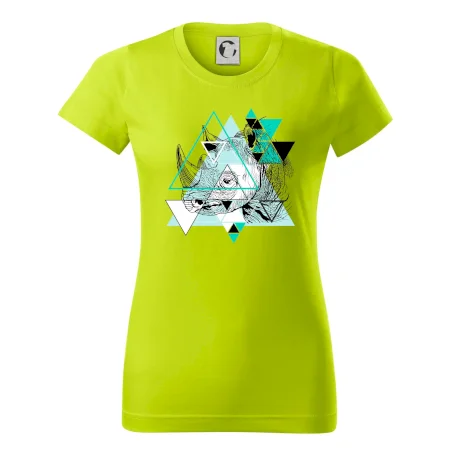 Biely nosorožec (Pecka design)