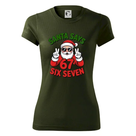 Santa says 67