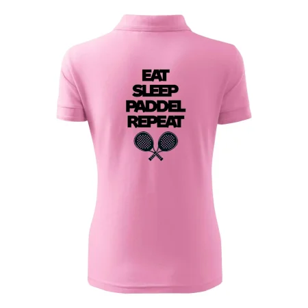Eat sleep padiel repeat pod sebou