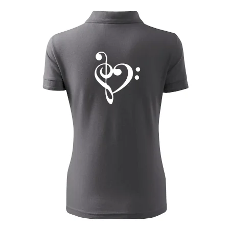 Husľový kľúč srdce