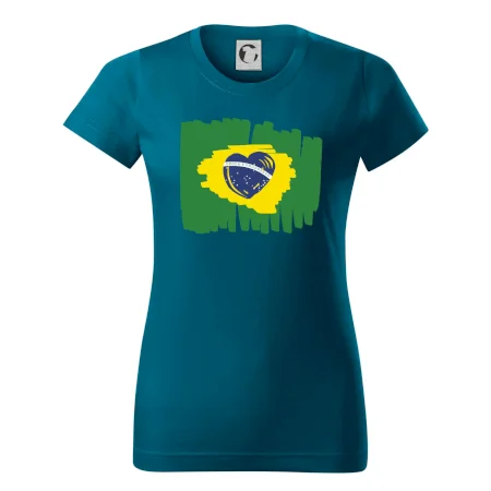 Brazília vlajka srdca