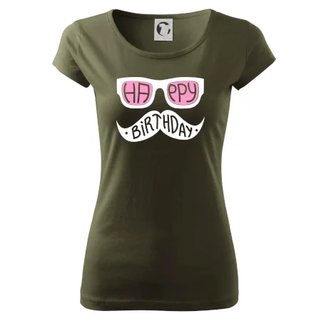 Mustache narozeniny - okuliare