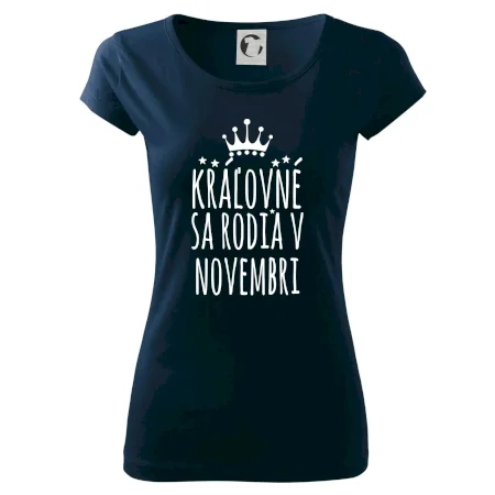 Kráľovné sa rodia v novembri
