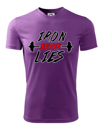 Iron never lies
