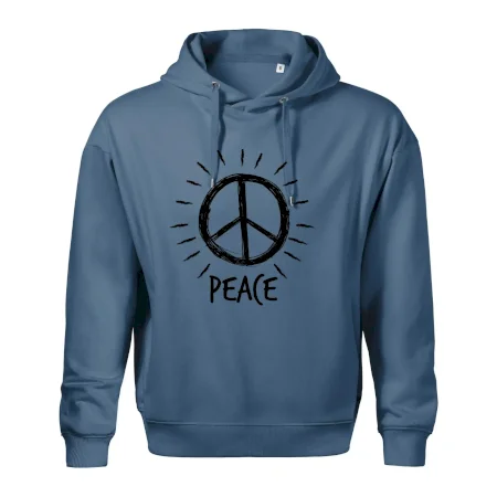 Peace symbol čiernobiely