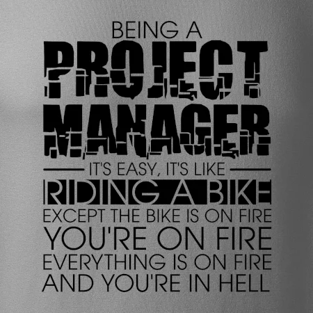 Being A Project Manager - bike