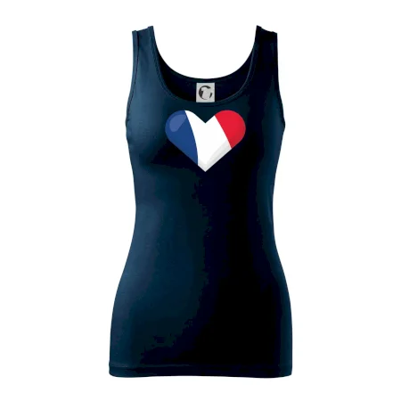 Francúzska vlajka srdca