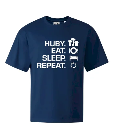 Huby Eat Sleep Repeat