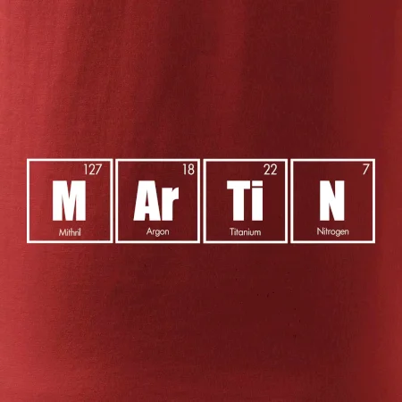 Periodická tabuľka Martin