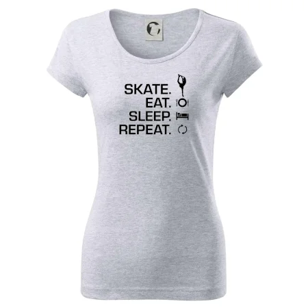 Eat sleep skate - ľadové korčuľovanie