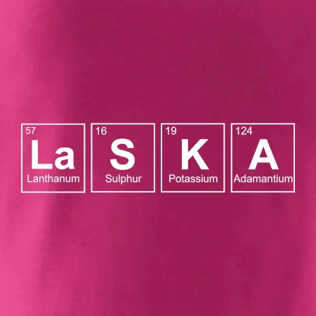 Láska  - periodická tabuľka