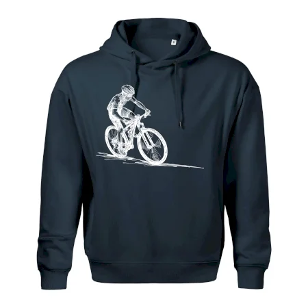 MTB kreslený cyklista