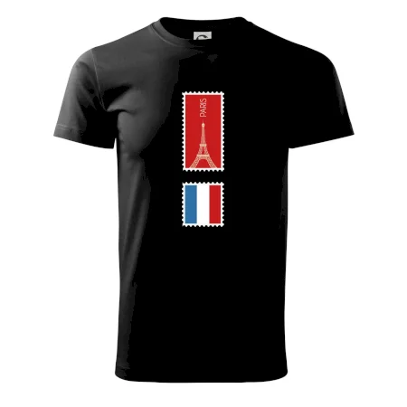 Paríž známka farebná