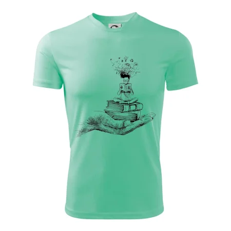 Čitateľ - ruka kreslená