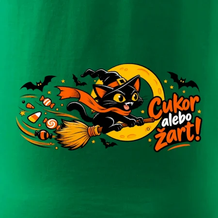 Cukor alebo žart - čierna mačka na metle