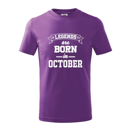 Legends are born in October