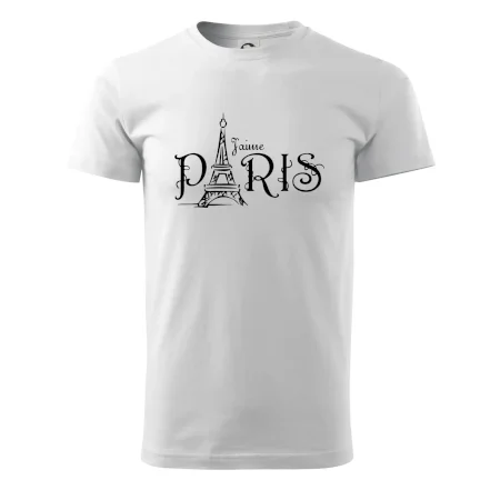 Paris nápis Eiffelovka rovný