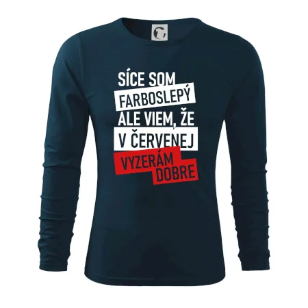 Síce som farboslepý, ale viem, že v červenej vyzerám dobre