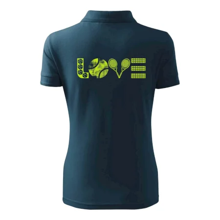 Tenis love nápis