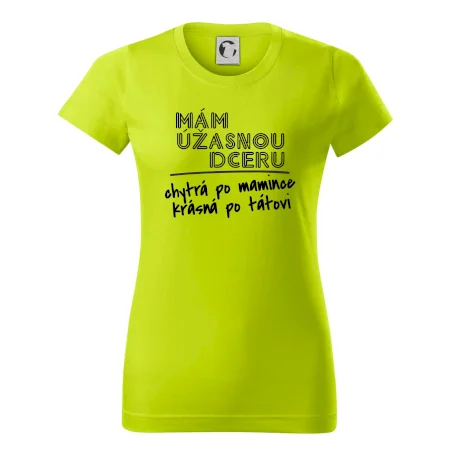 Mám úžasnú dcéru