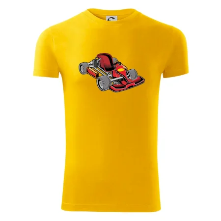 Motokára červená