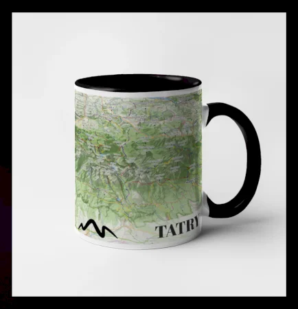 Hrnček mapa Tatry