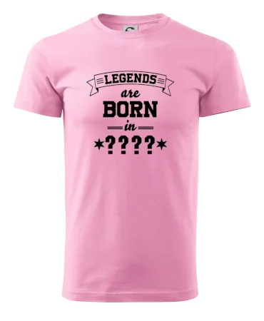 Legends are born in vlastný ročník