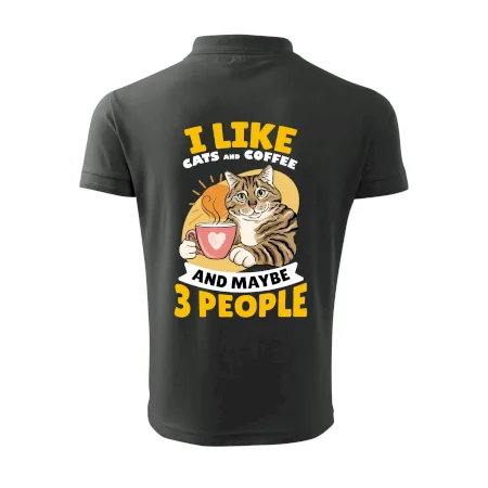 I like cats and coffee and maybe 3 people