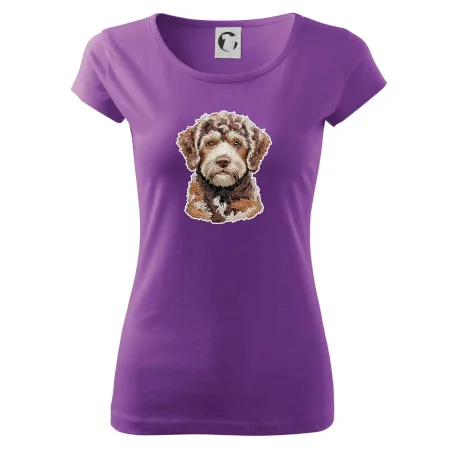 Lagotto romagnolo vyšívaná hlava