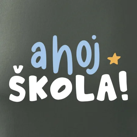 Ahoj škola farebné
