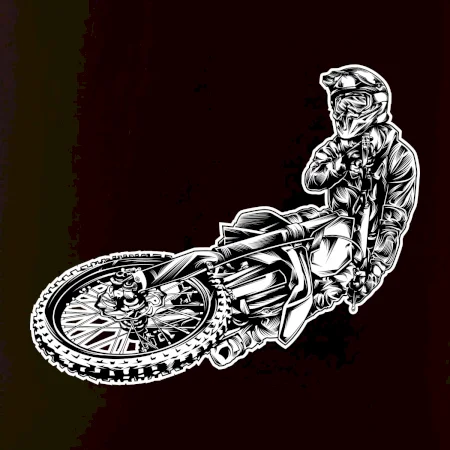 Motocross letec