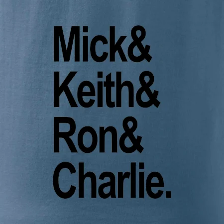 Mick Keith Ron Charlie