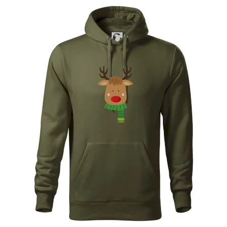 Jeleň so šálom