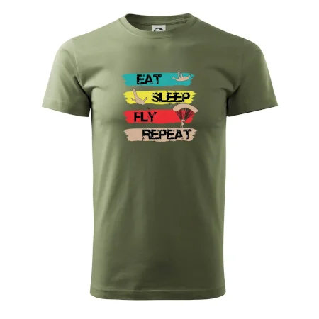 Eat Sleep Fly Repeat Paragliding