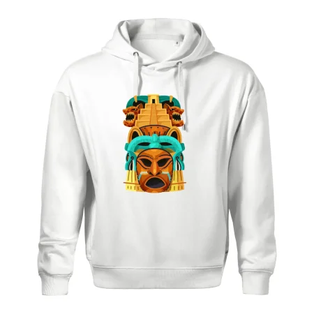 Mayová maska s pyramídou